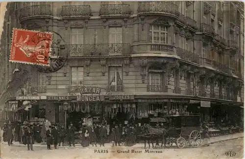 Paris - Grand Bazar Monceau -17422