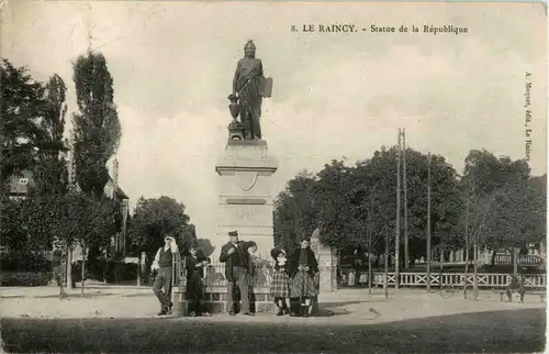 Le Raincy - Statue de la Republique -16382