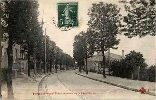 Fontenay sous Bois - Avenue de la Republique -16678