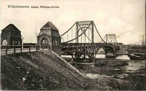 Wilhelmshaven - Kaiser Wilhelm Brücke -18454