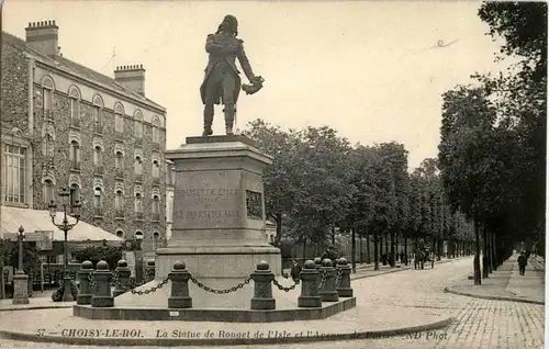 Choisy le Roi - La statue -16698