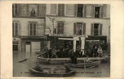 Ivry - Inondations 1910 -16734