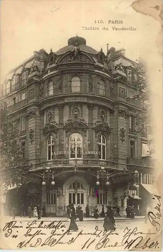 Paris - Theatre du Vaudevile -18086