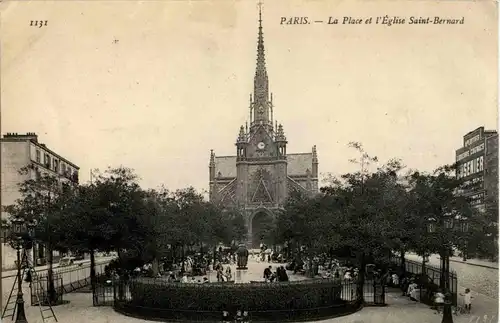 Paris - La Place Saint Bernard -18136