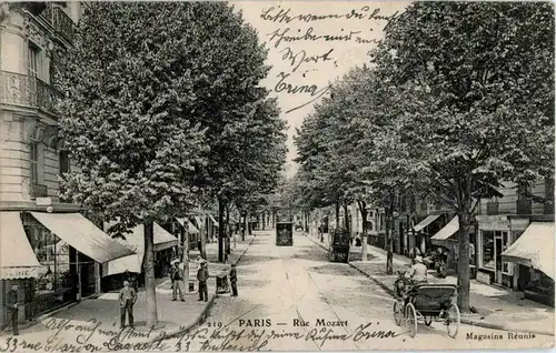 Paris - Rue Mozart -17626