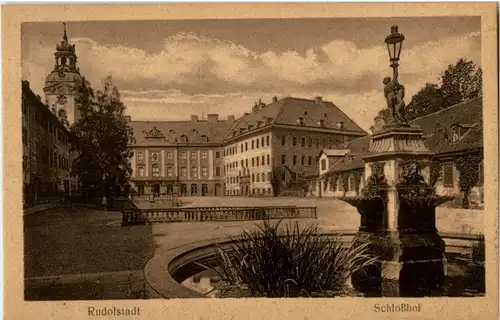 Rudolstadt - Schlosshof -83838