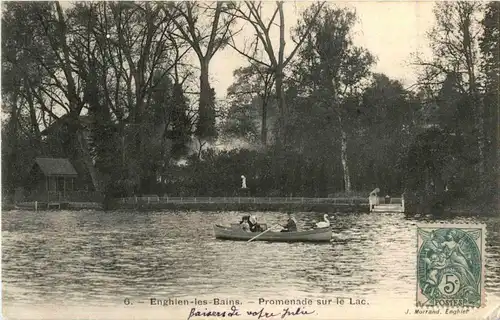 Enghien les Bains - Promenade sur le Lac -16788