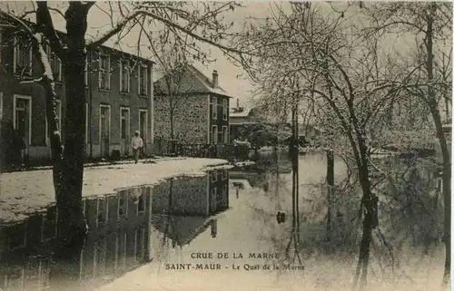 Saint Maur - Crue de la Marne -16538
