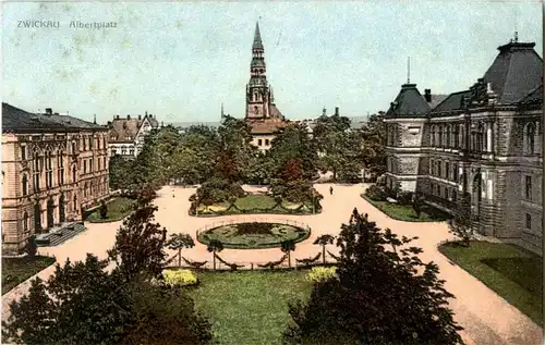 Zwickau - Albertplatz -18716