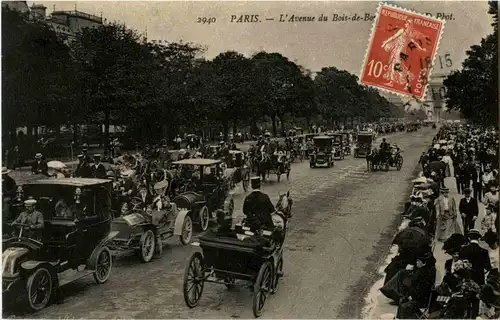 Paris - Avenue du Bois de Boulogne -18036