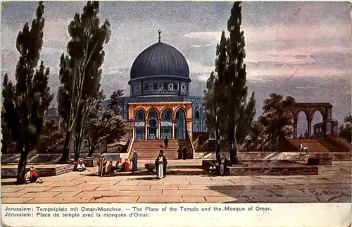 Jerusalem - Tempelplatz -19472