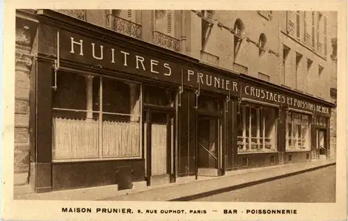 Paris - Maison Prunier -17372