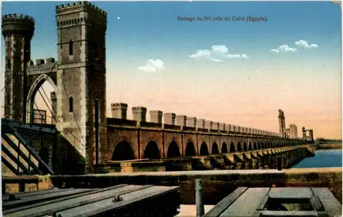 Caire - Barrage du Nil -19648
