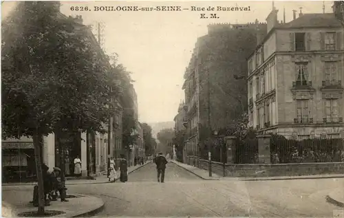 Boulogne sur Seine - Rue de Buzenval -15958