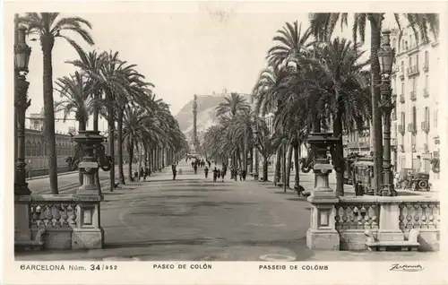 Barcelona - Paseo de Colon -19306