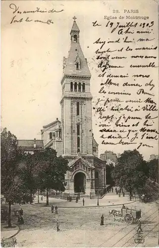 Paris - L Eglise de Montrouge -17646