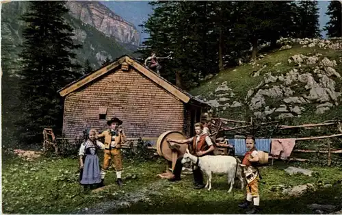 Appenzeller Sennhütte - Sonderstempel Rückseite -188542