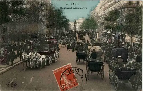 Paris - Boulevard Montmartre -17842