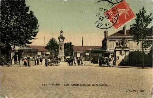 Paris - Les Abattoirs de la Villette -18168