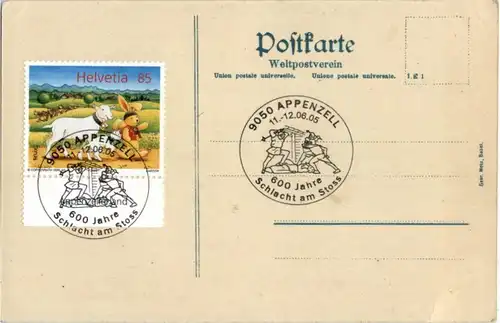 Stoss - Sonderstempel Rückseite -188562