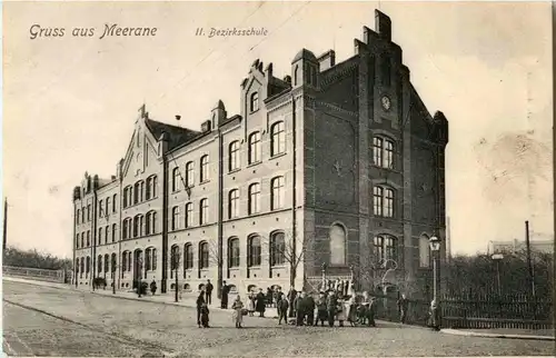 Gruss aus Meerane - Bezirksschule -19068