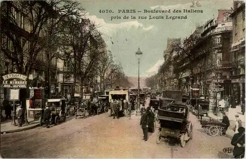 Paris - Boulevard des Italiens -17478