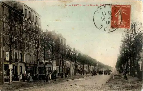 Pantin - La rue de Paris -16300