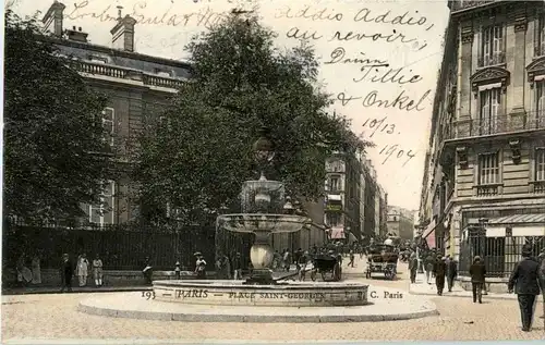 Paris - Place Saint Georges -17846