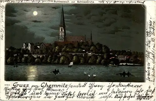 Gruss aus Chemnitz - Litho -19014