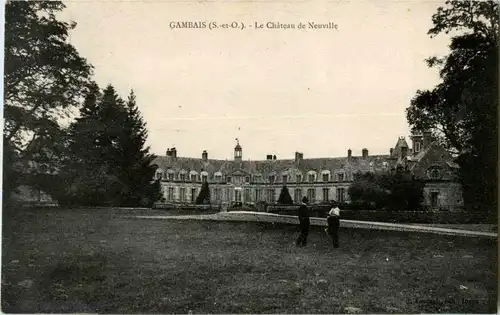 Gambais - Le Chateau de Neuville -19144
