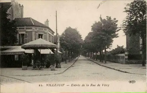 Villejuif - Entree de la Rue de Vitry -16524