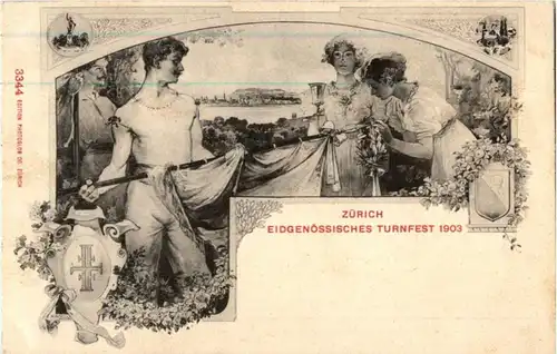Zürich - Turnfest 1903 -193192