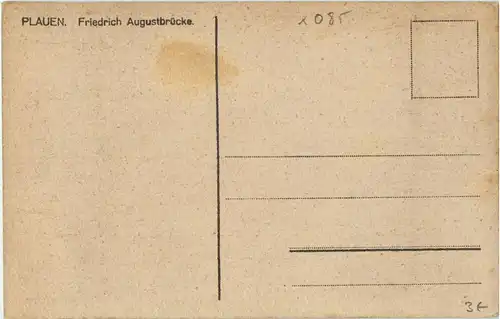 Plauen - friedrich August Brücke -18572