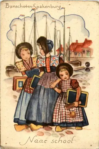 Bunschoten - Spakenburg - Naar school -20210