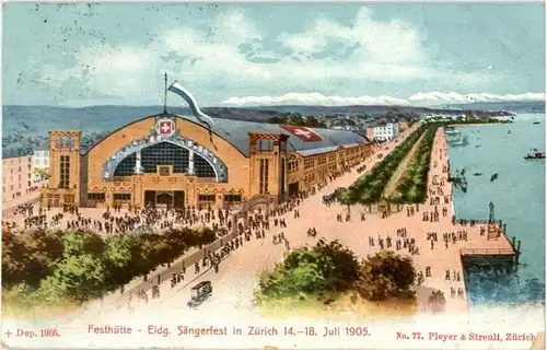 Zürich - Sängerfest 1905 -193342