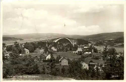 Lunde med Sandöbron -19574