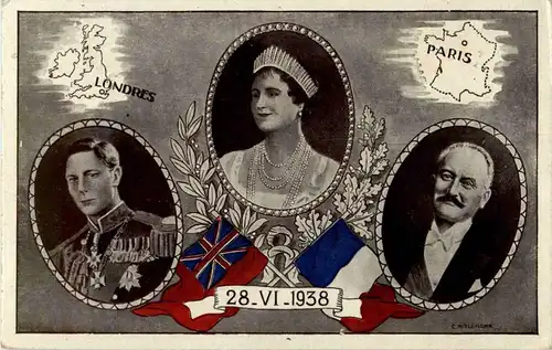 Paris - Visit of the Queen 1938 -18664