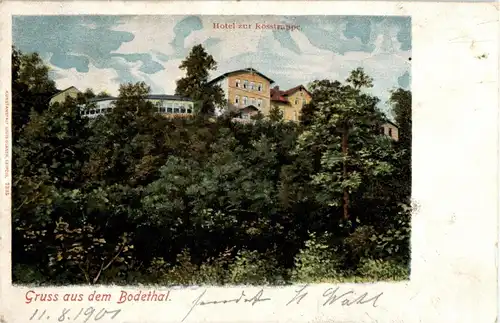 Gruss aus dem Bodethal -18990