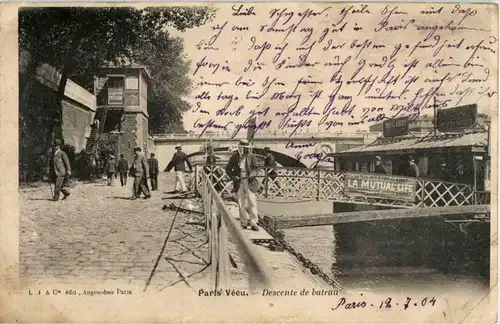 Paris Vecu - Descente de bateau -17084