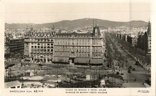 Barcelona - Paseo de Gracia Y Hotel Colon -19300