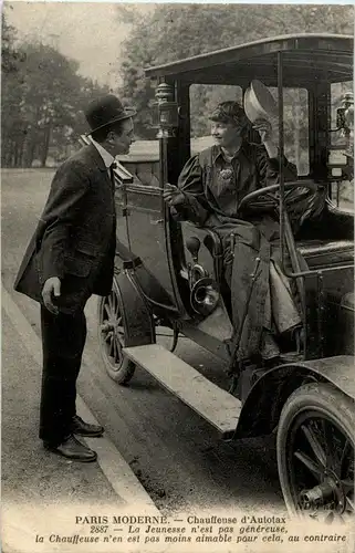 Paris - Chauffeuse d Autotax -17306