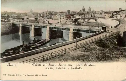 Roma - Veduta del Fiume -20430