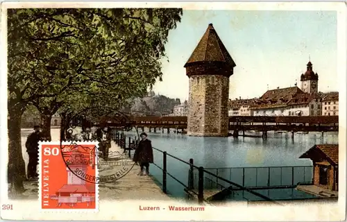 Luzern mit Sonderstempel -193808