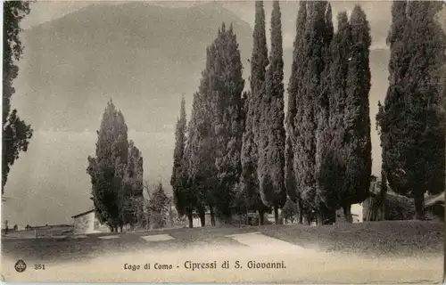 Lago di como - Cipressi di S. Giovanni -20688