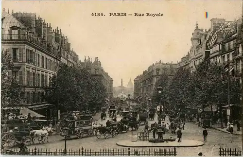 Paris - Rue Royale -17548