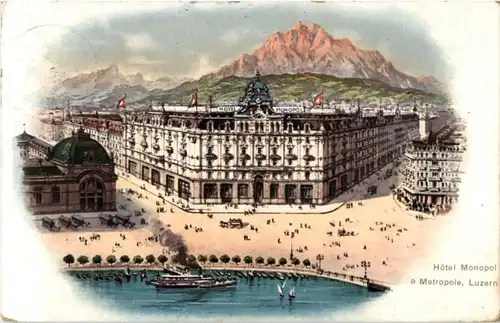 Luzern - Hotel Monopol -193848