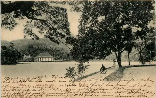 Kandy - Across the lake -19668