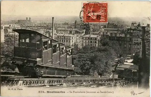 Paris - Montmartre - Le Funiculaire -17788