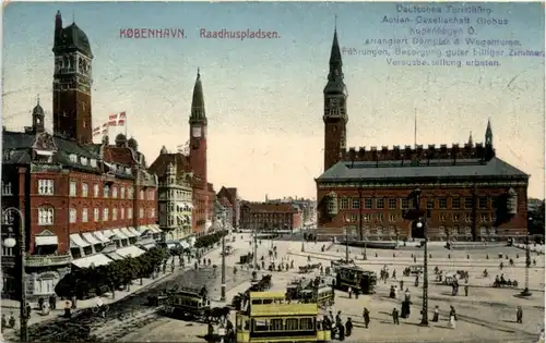 Kobenhavn - Raadhuspladsen -19608