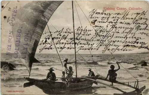 Colombo - Fishing Canoe -19666